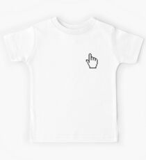 Hand Cursor Windows Logo Kids Tee