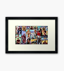 Grand Theft Auto 5 - Theme 1 Framed Print