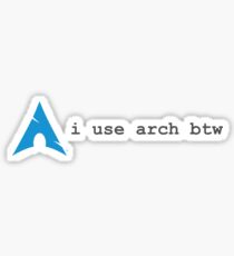 I use arch Sticker