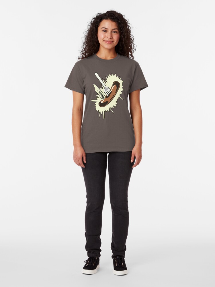 Alternate view of Unexpected Sausage Classic T-Shirt