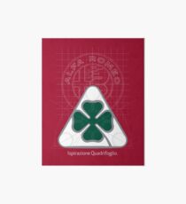 Alfa Romeo Quadrifoglio Ispirazione Art Board