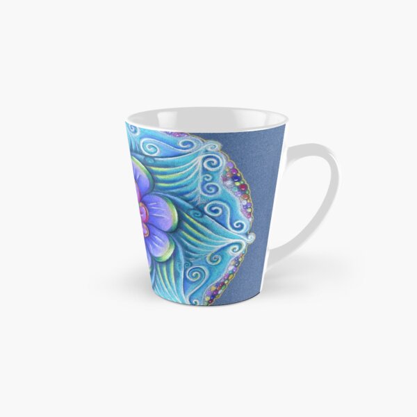 Aqua mandala Tall Mug