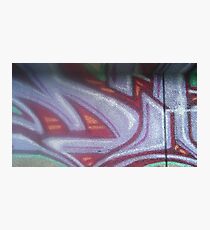 Light Purple and Red Design Photographic Print