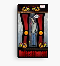 Understatement Canvas Print