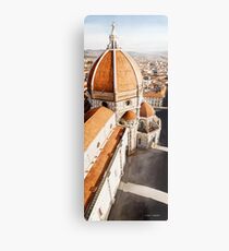 "Luce di Firenze" the Duomo Watercolor Metallbild