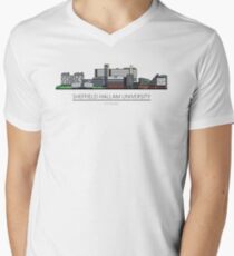 Sheffield Icons - Sheffield Hallam University Men's V-Neck T-Shirt