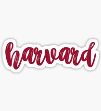 harvard Sticker