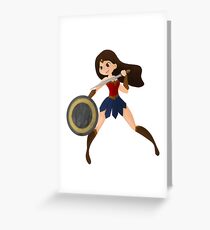 Wonder Woman Greeting Card