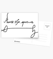 Signature of Anne Boleyn Postcards