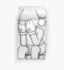 Kaws traurig Bettbezug