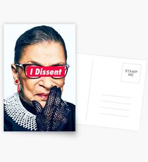 Postales Notorious RBG - I Dissent