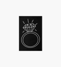 Engagement Ring Illustration Art Board