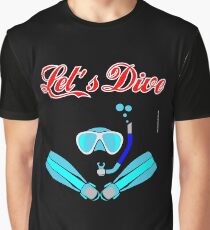 Let's Dive Graphic T-Shirt