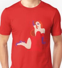 De-Su Art - Jessica Rabbit Unisex T-Shirt