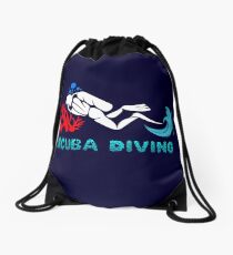 Scuba Diving Team Drawstring Bag