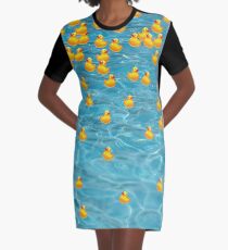 Rubber Ducky Heaven ver.2 Graphic T-Shirt Dress