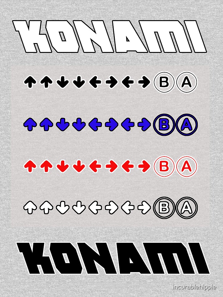 Konami Code by incurablehippie