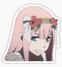 Pegatina Zero Two - Best Grill Smile