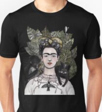 Frida Kahlo self portrait version Unisex T-Shirt