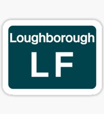 Loughborough LF depot Sticker