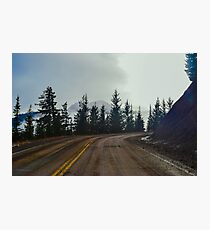 Hurricane Ridge Road, Olympic National Park, Washington Photographic Print