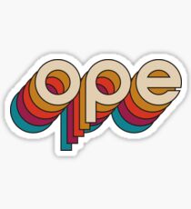 Disco Ope Sticker