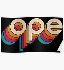 Disco Ope Poster