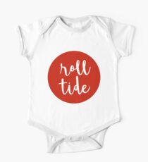 Body de manga corta para bebé Roll Tide