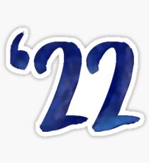 Class of 2022 Sticker