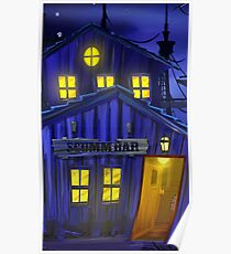 the secret of monkey island bar ship Poster
