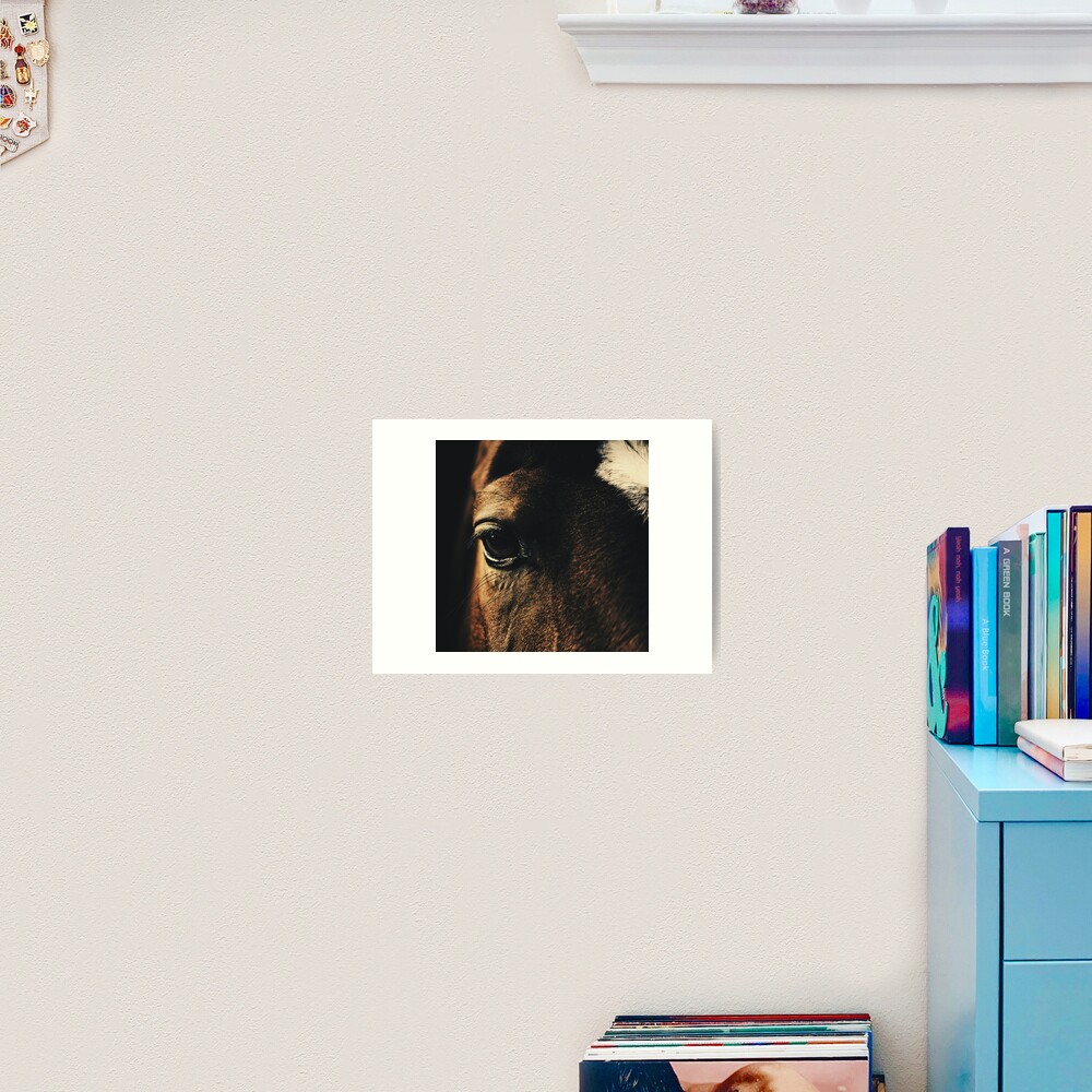 the window to the soul Art Print