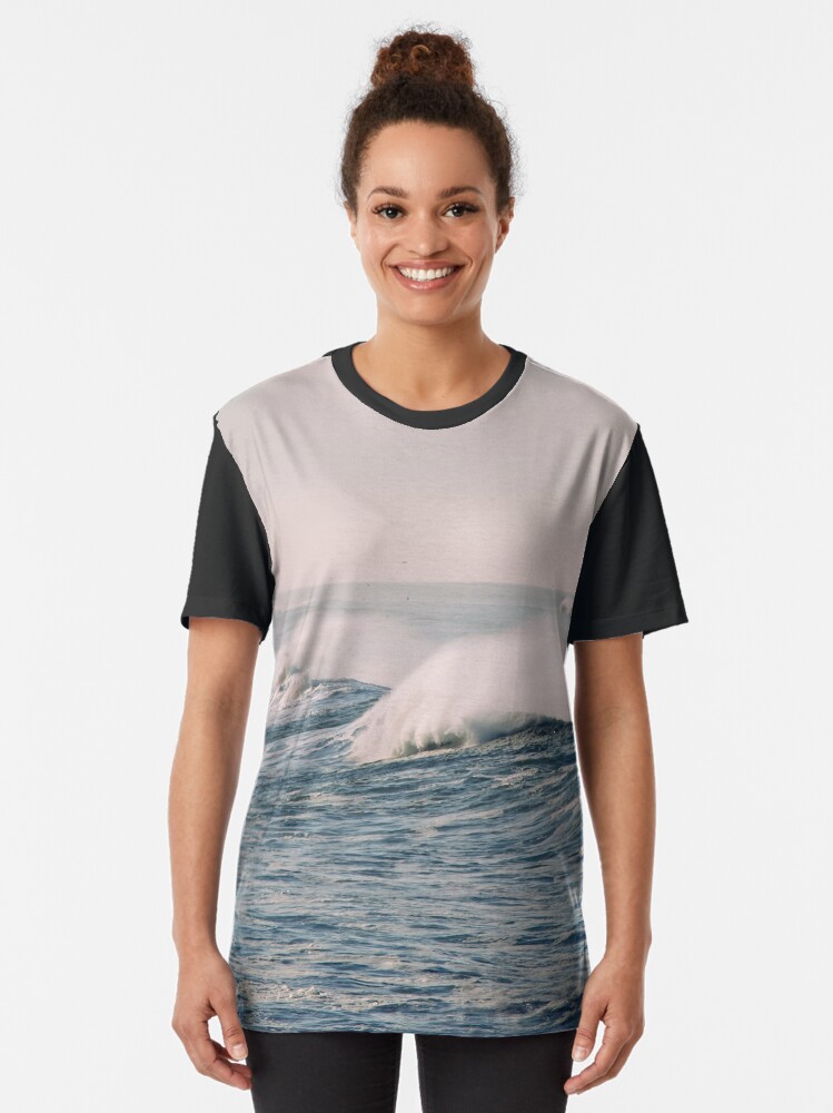 Alternate view of stormy waters Graphic T-Shirt