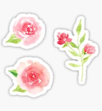 Lovely flower stickers Sticker