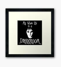 My Whole Life is a Darkroom - Lydia Deetz Framed Print