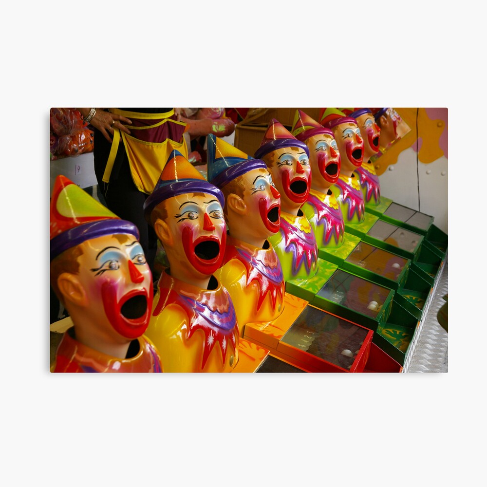 Clown Princes, aka The Brothers Grim Canvas Print
