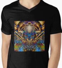 Psychedelic Men's V-Neck T-Shirt