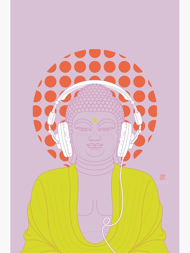 Buddha : Listen to Om! (PopArtVersion) by Thoth-Adan