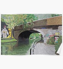 Regent's Canal (London, England) : Street Art Poster