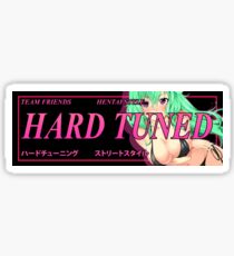 Pegatina Pegatina de coche Slap - Anime Girl - HARD TUNED