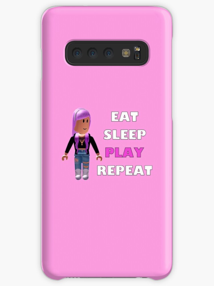 Roblox Eat Sleep Play Repeat Case Skin For Samsung Galaxy By - roblox noob oof gaming noob case skin for samsung galaxy by