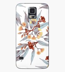 Gumnuts and Eucalyptus in Rust, Grey and Golden Case/Skin for Samsung Galaxy