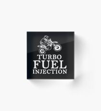 Turbo fuel injection Acrylic Block