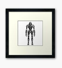 Cylon Centurion Framed Print