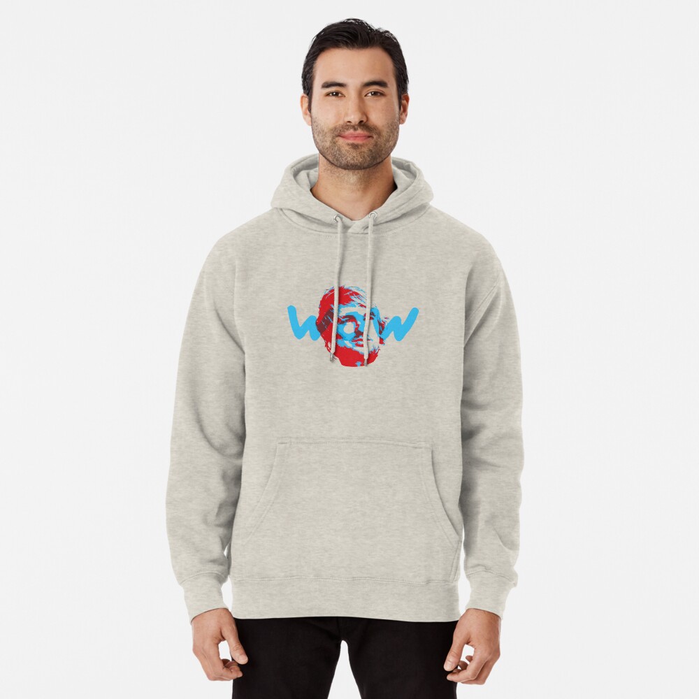 Owen Wilson Says Wow - Red Pullover Hoodie