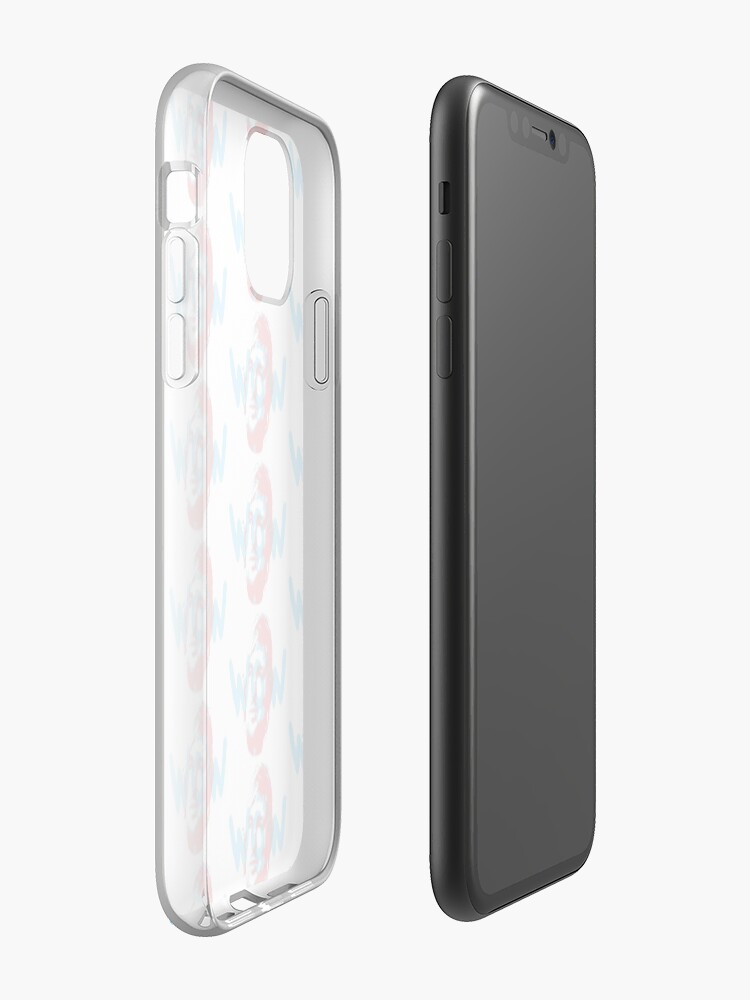 Alternate view of Owen Wilson Says Wow - Red iPhone Case & Cover