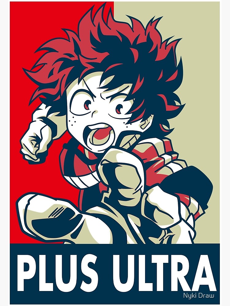 Boku No Hero Academia Deku Plus Ultra Lienzo