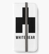White Bear iPhone Wallet/Case/Skin