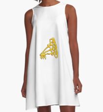 Borderlands Golden Keys A-Line Dress