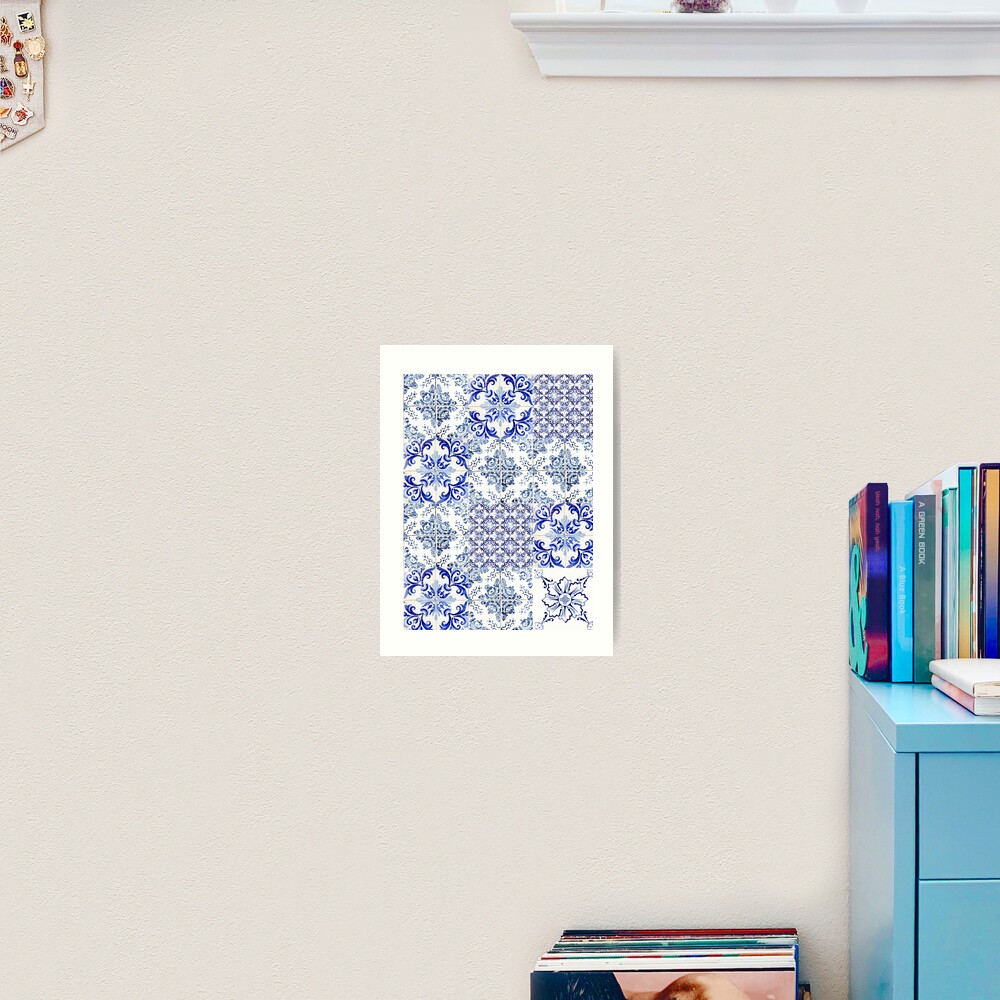 Portuguese Azulejos VI Art Print