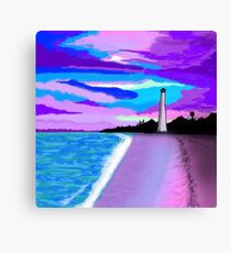 Lighthouse Beach Canvas Print